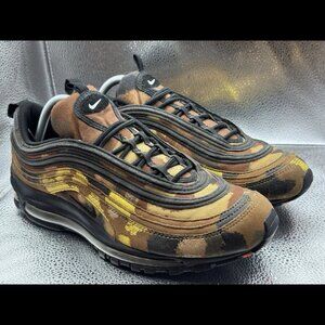 RARE 🚀 Size 10 Nike Air Max 97 Country‎ Camo Italy-AJ2614-202